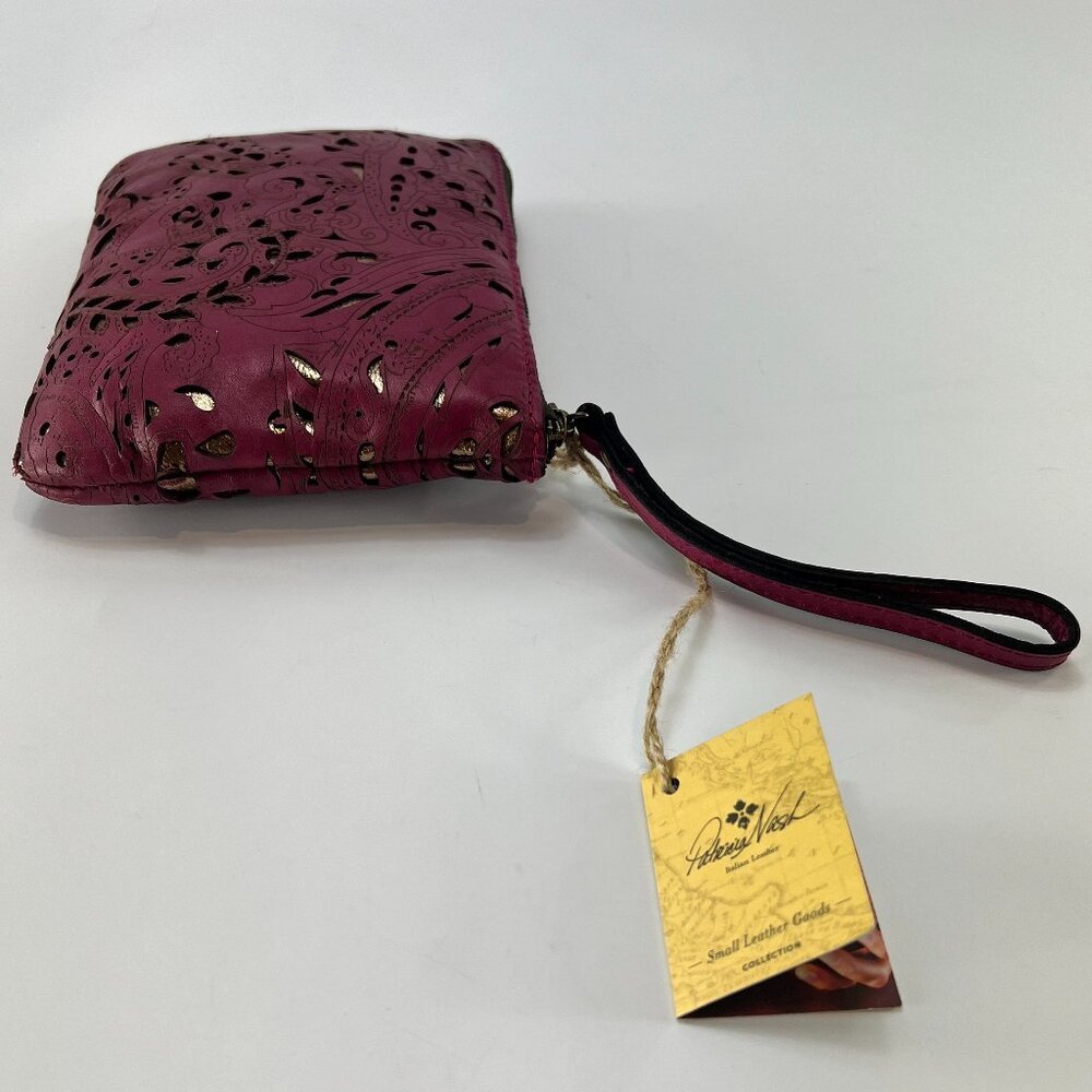 NWT Patricia Nash Cassini Leather Wristlet Clutch - Picture 6 of 14